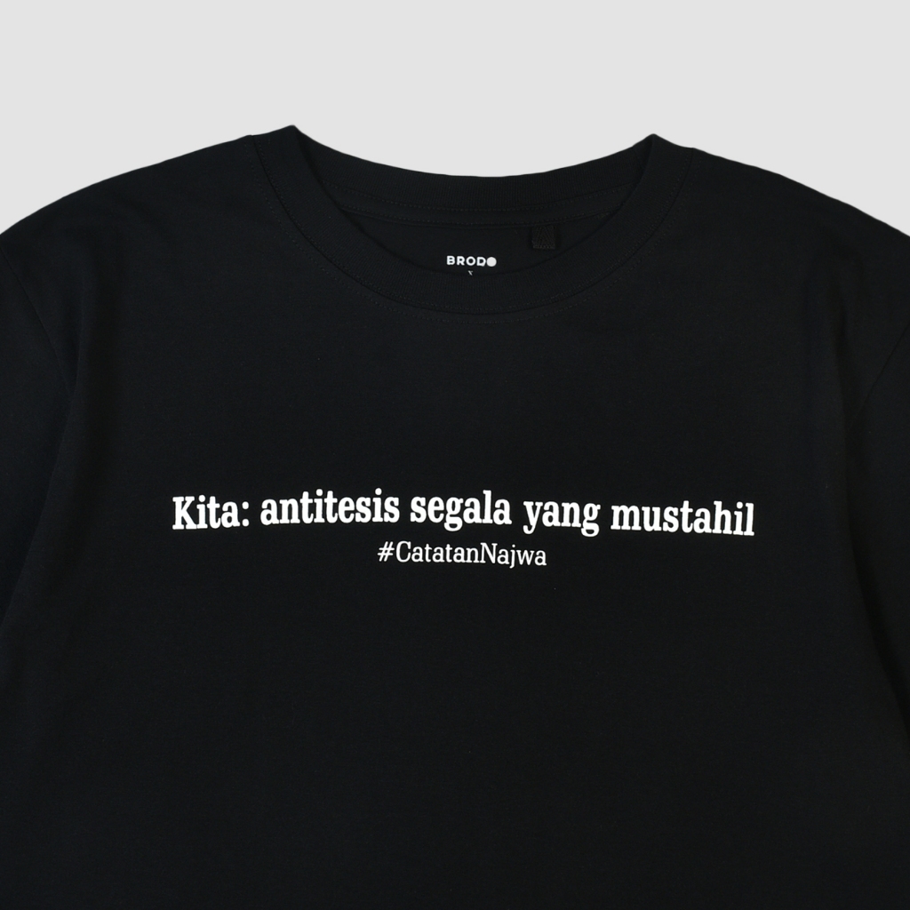Mata Najwa BERGERAK Tees Black