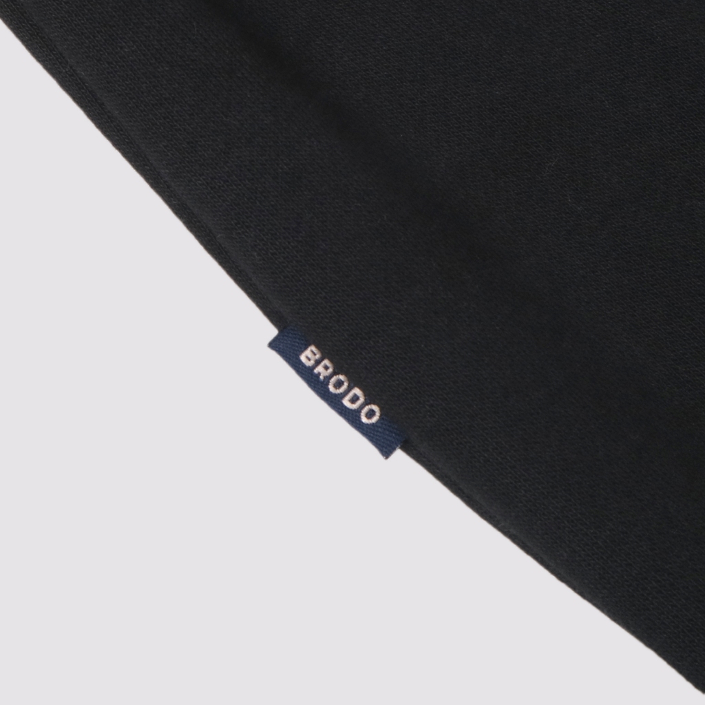 Brodo Halfzip Casual Black