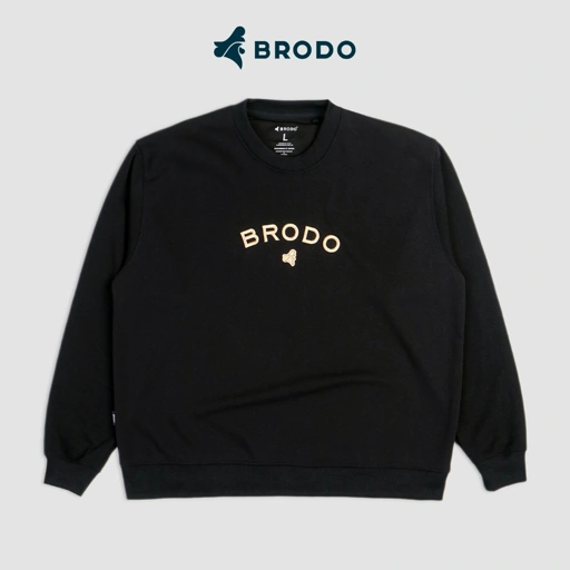 Image of Arch Crewneck Black