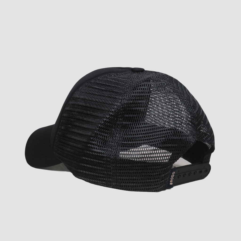 Bigger Trucker Hat All Black
