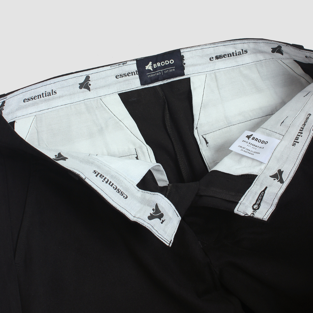 Bropants Chino Relax Long Black