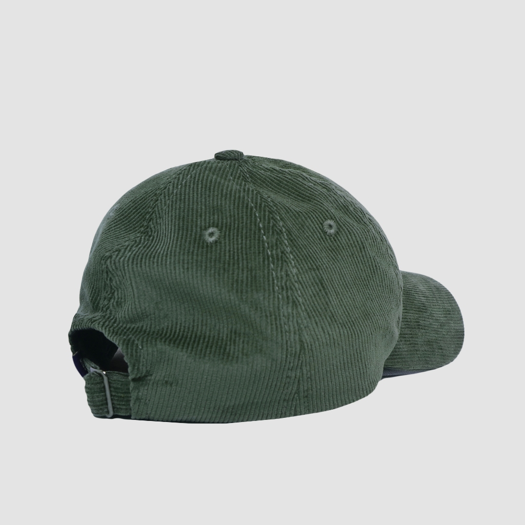 Brodo Logo Corduroy Hat Olive