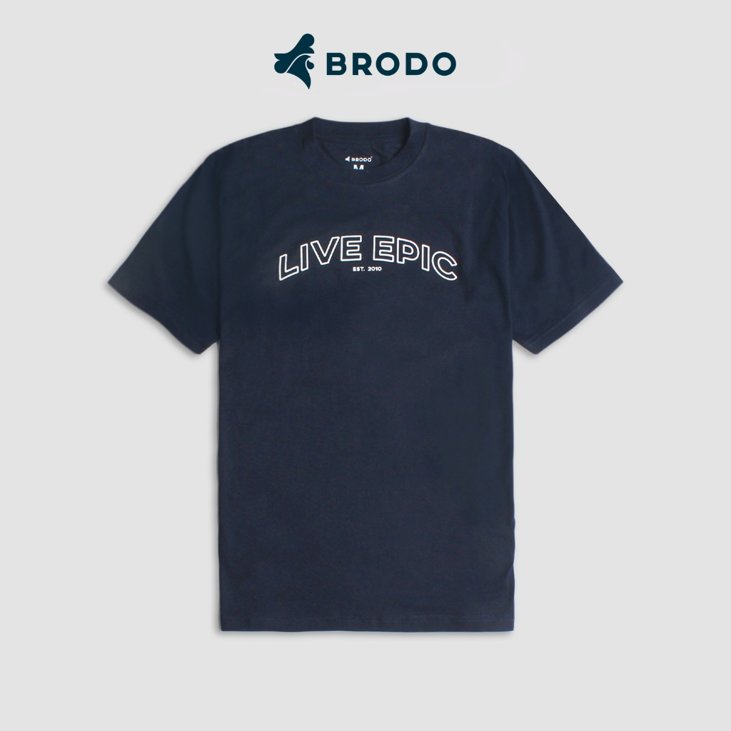 Curved Tees Navy