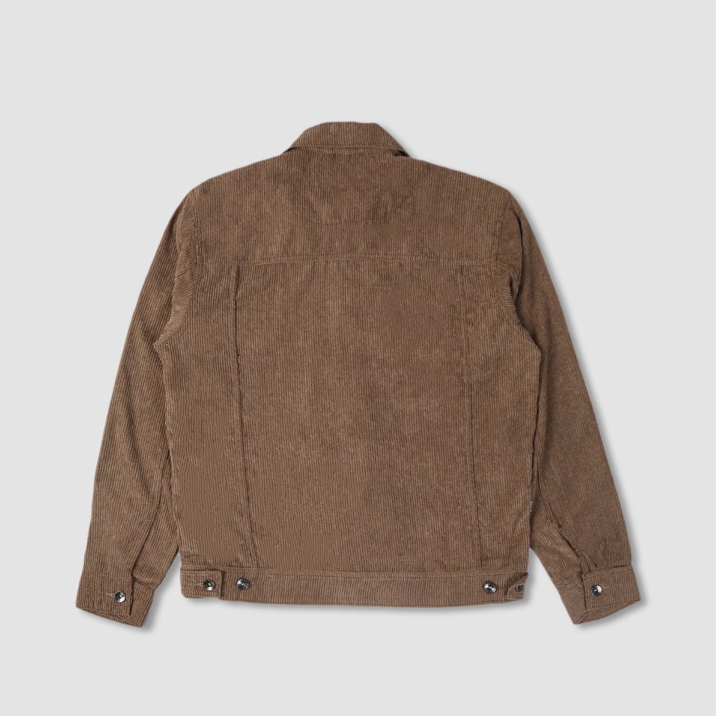 Brodo Trucker Jacket Corduroy Brown