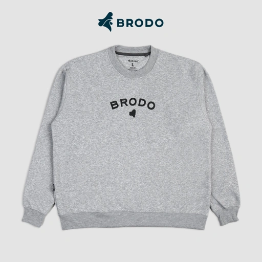 Image of Arch Crewneck Misty Grey