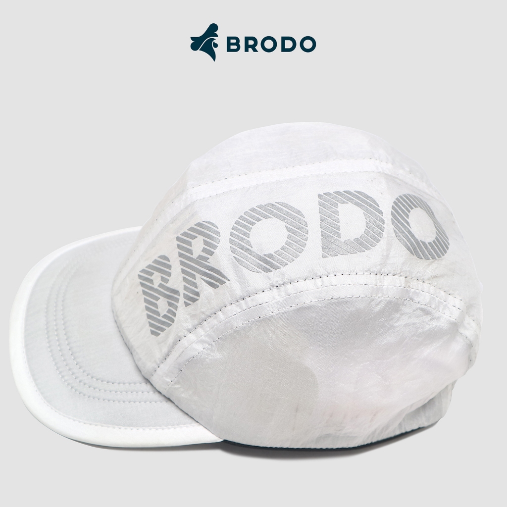 Brodo Running Hat White