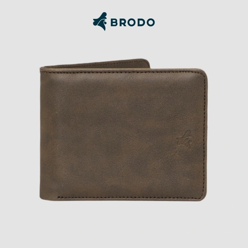 Image of Brasco Synthetic Wallet Brown