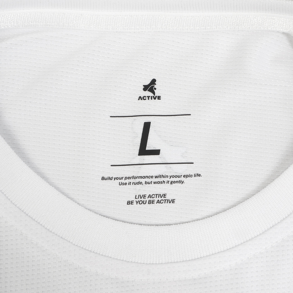 Take It Easy Active Jersey Running White