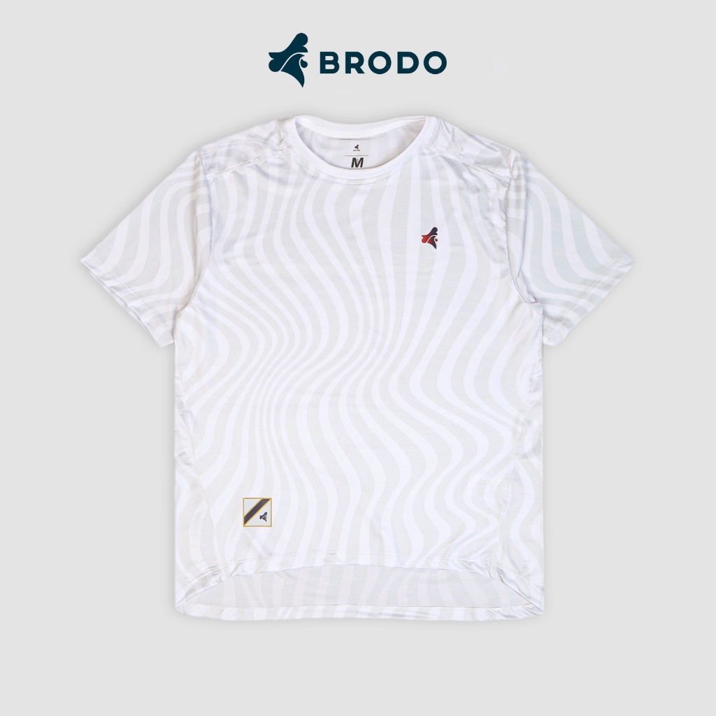 Wavy JRF Performance Jersey Running White
