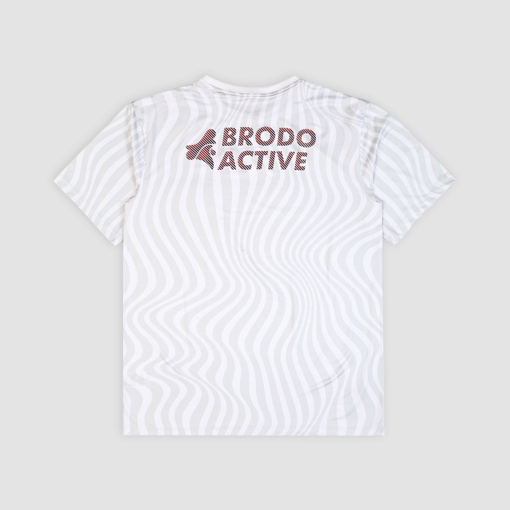 Brodo Active JRF Jersey Running White