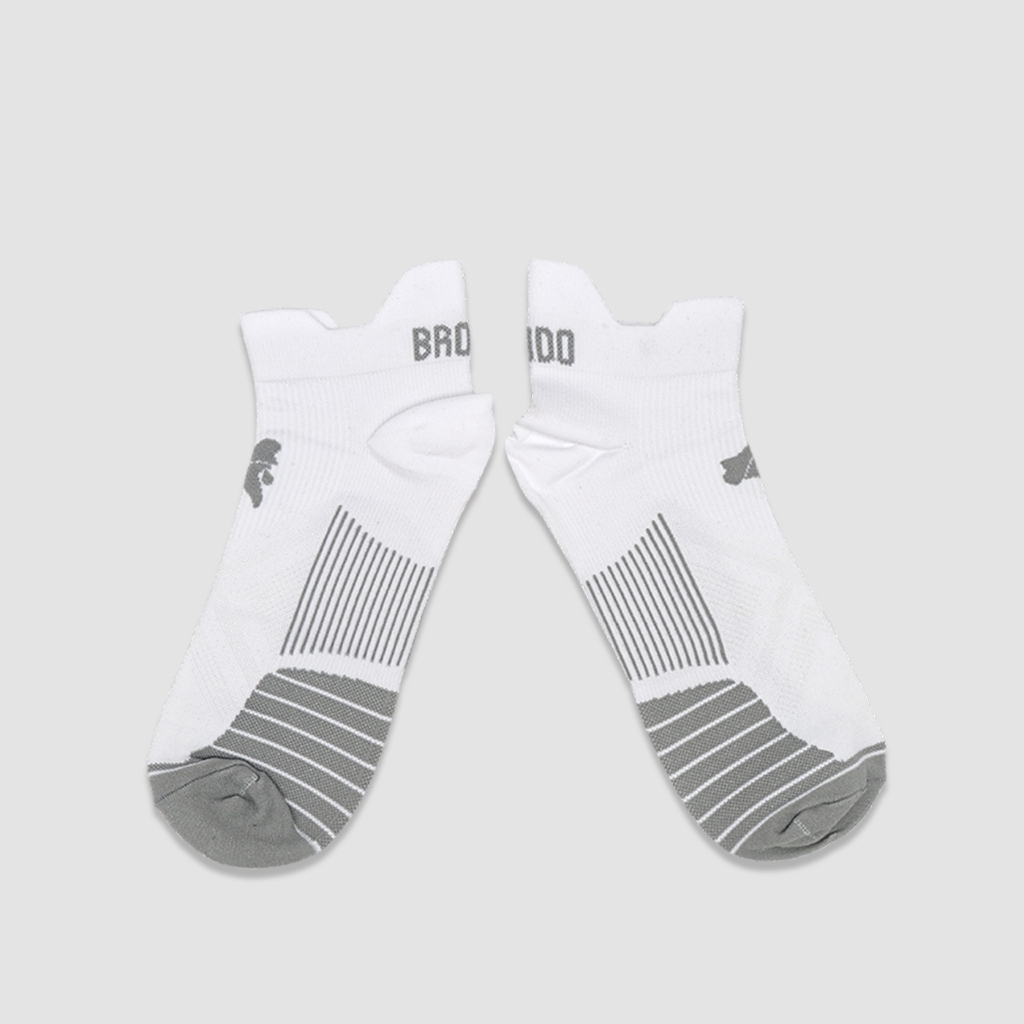 Active Performance Socks White - Grey