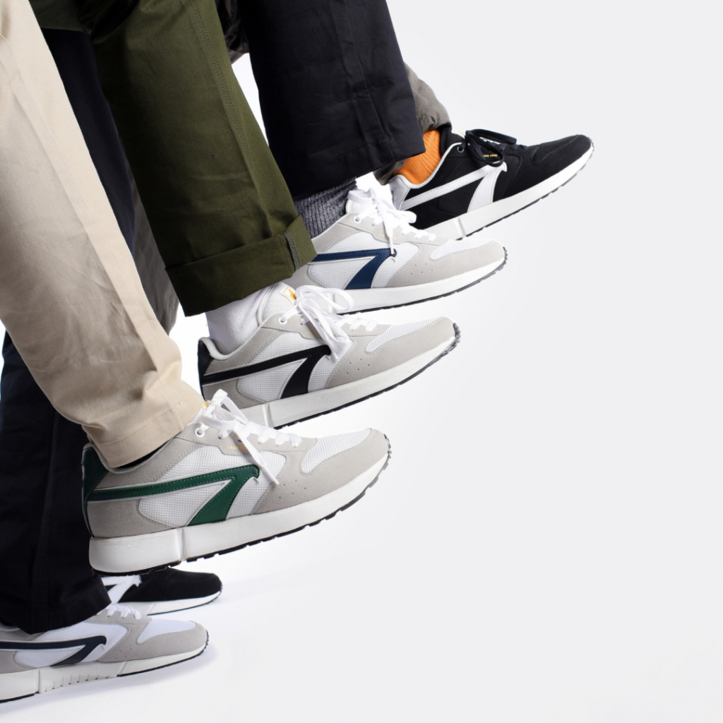 BRODO - Sneakers Corsa Classic Black White