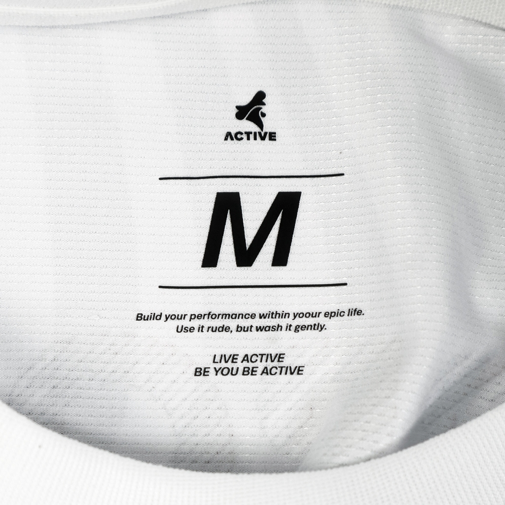 Brodo Active JRF Jersey Running White