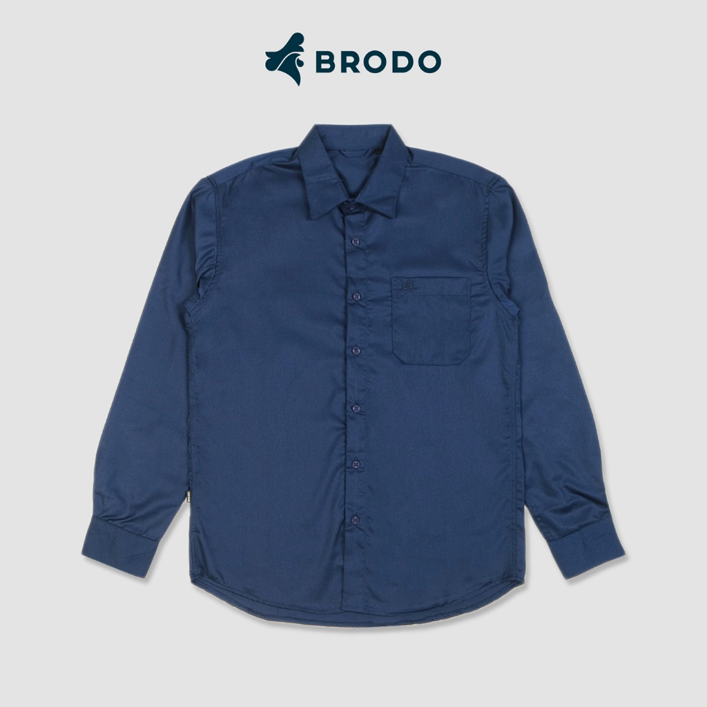 Broshirt Long Formal Navy
