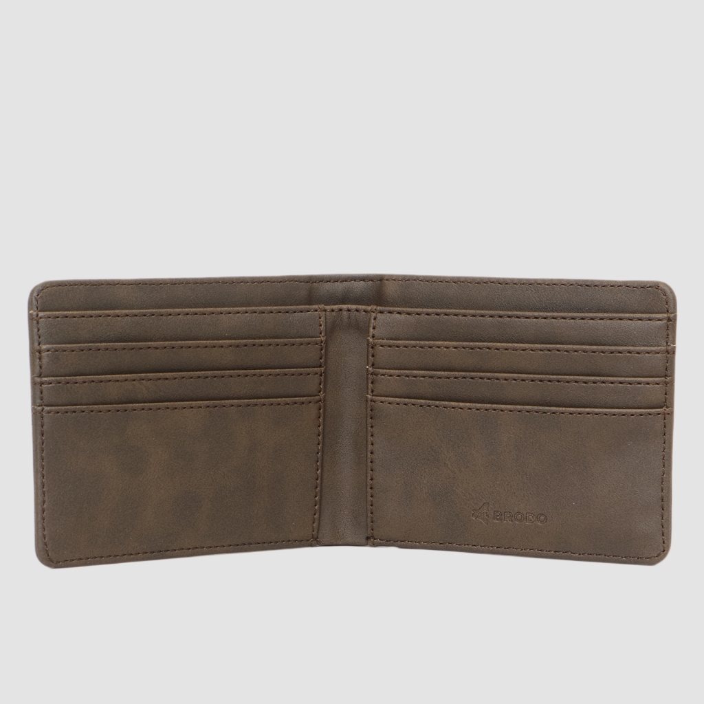 Brasco Synthetic Wallet Brown