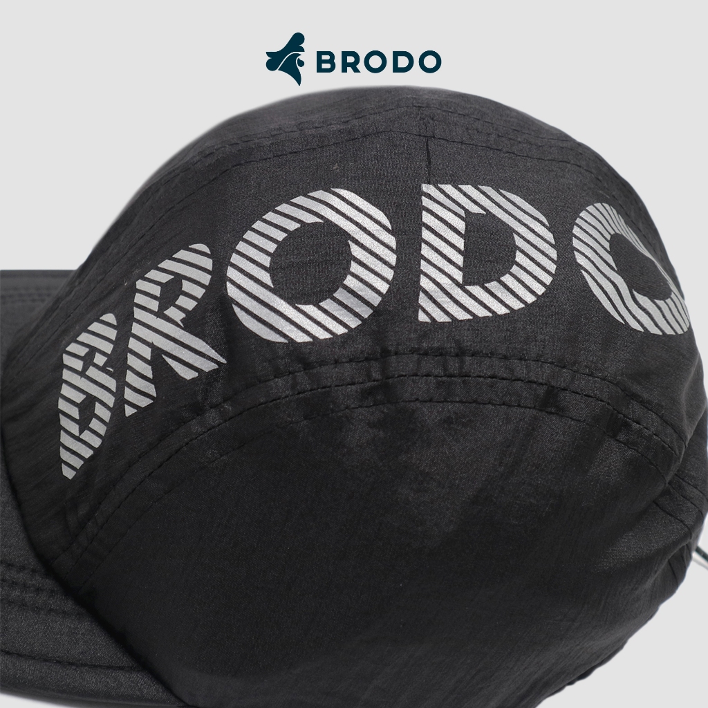 Brodo Running Hat Black