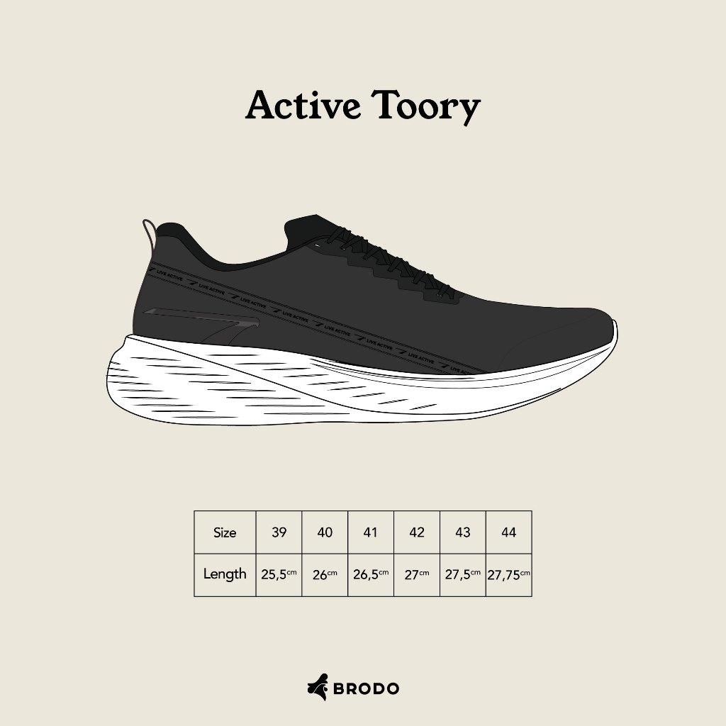 Active Toory Black WS