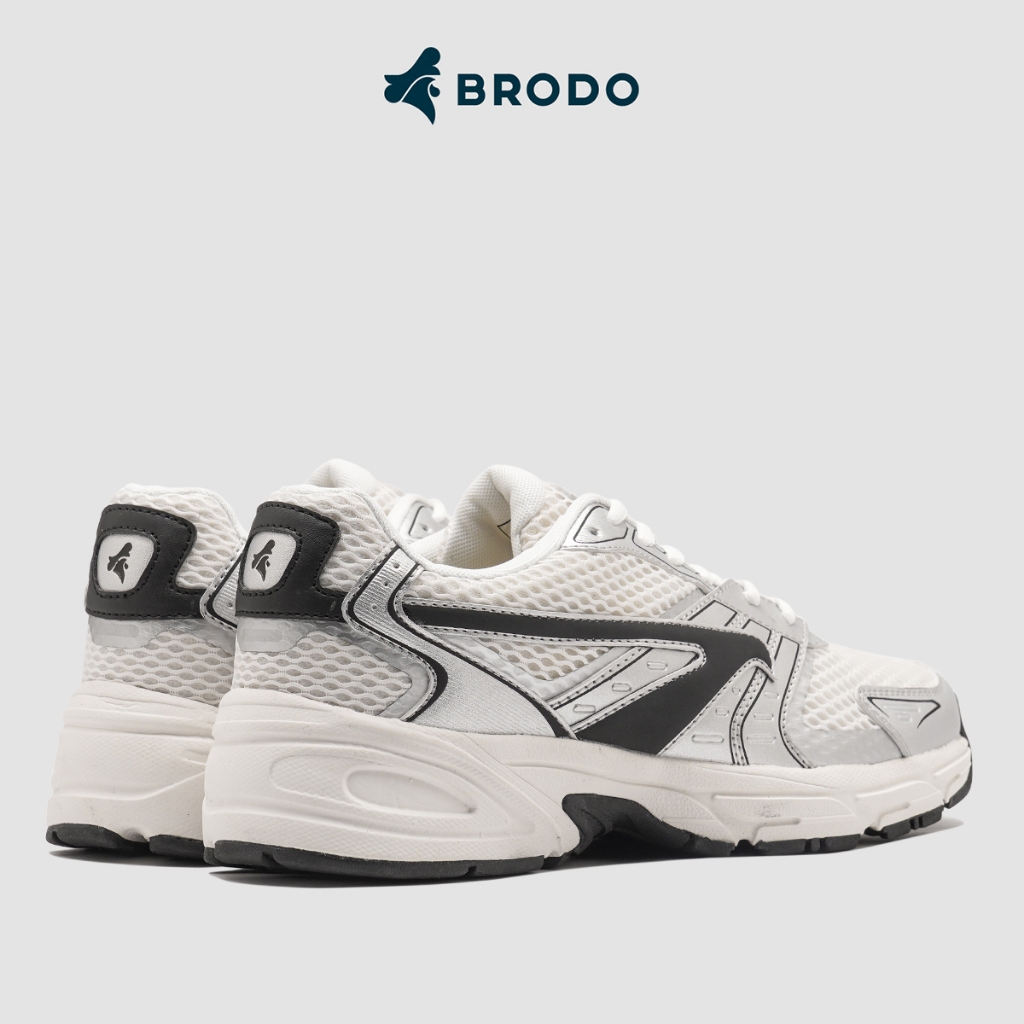 BRODO - Sneakers Ace Neptune Silver Ink OWS
