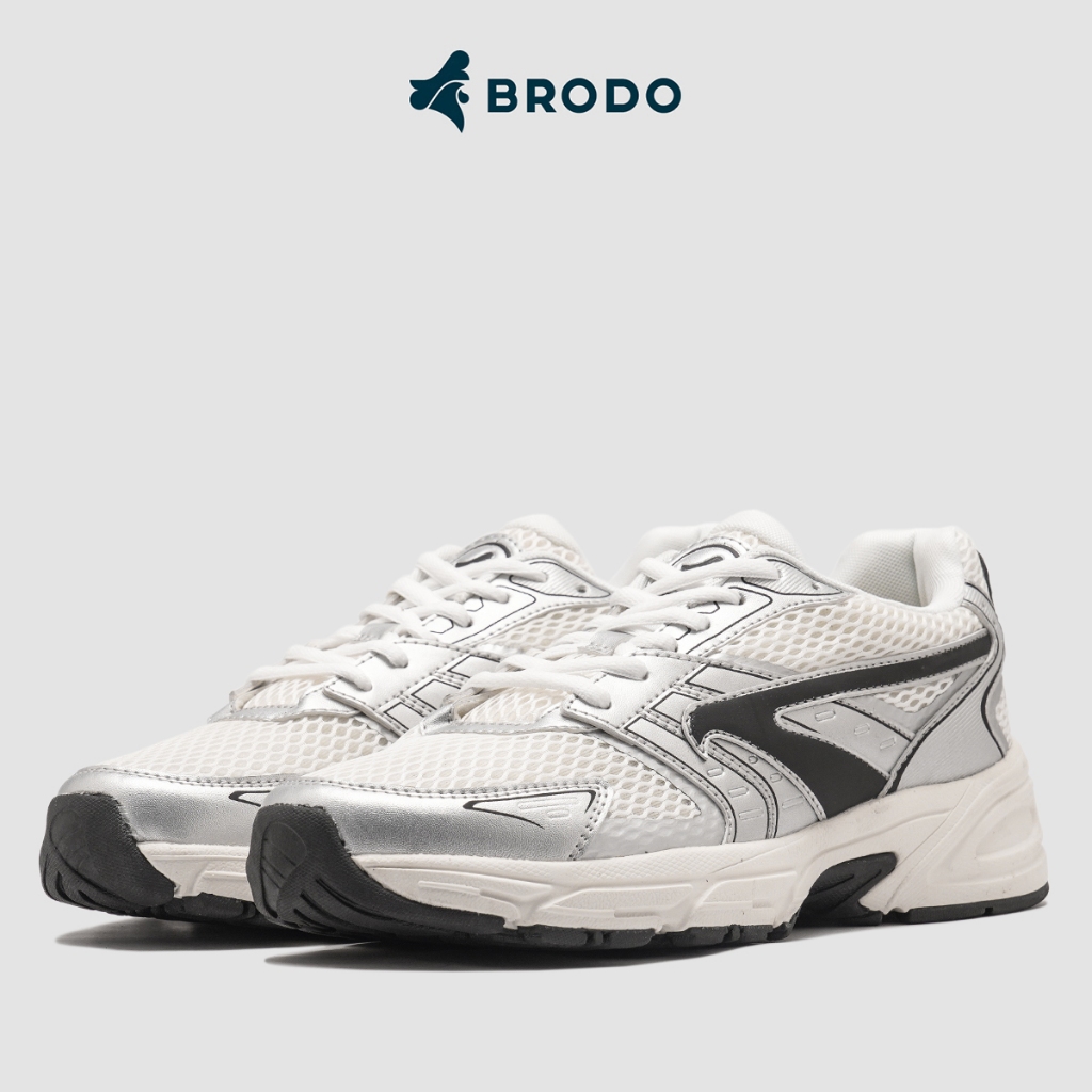 BRODO - Sneakers Ace Neptune Silver Ink OWS