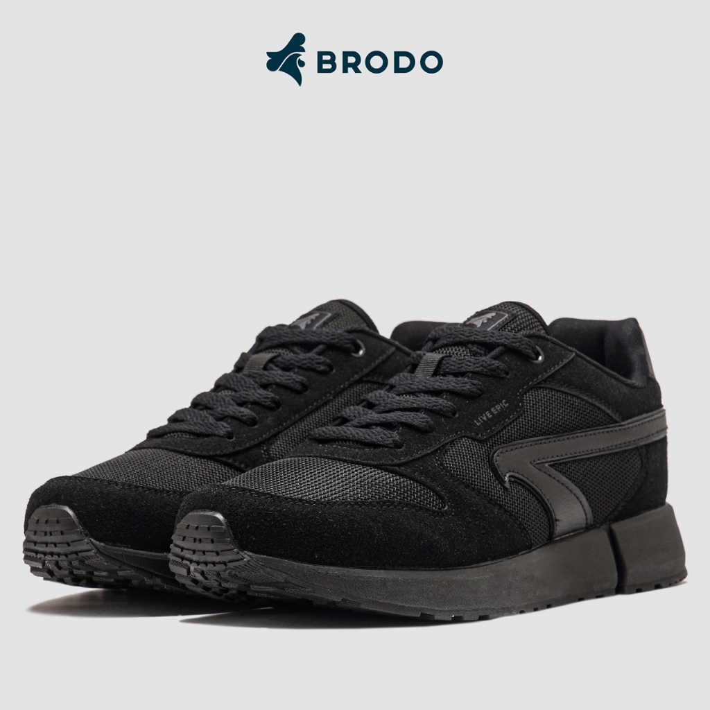 BRODO - Sneakers Corsa Classic Full Black