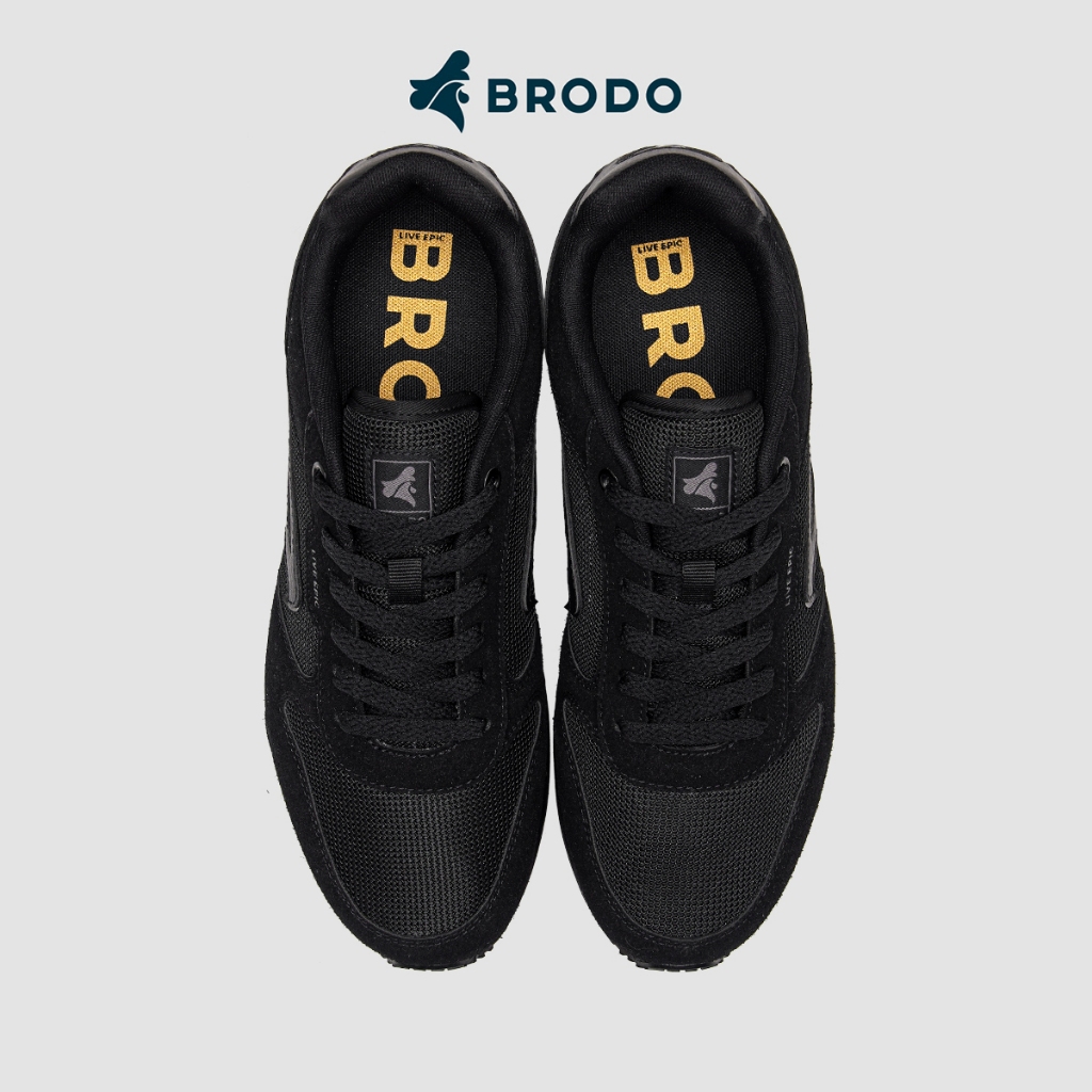 BRODO - Sneakers Corsa Classic Full Black