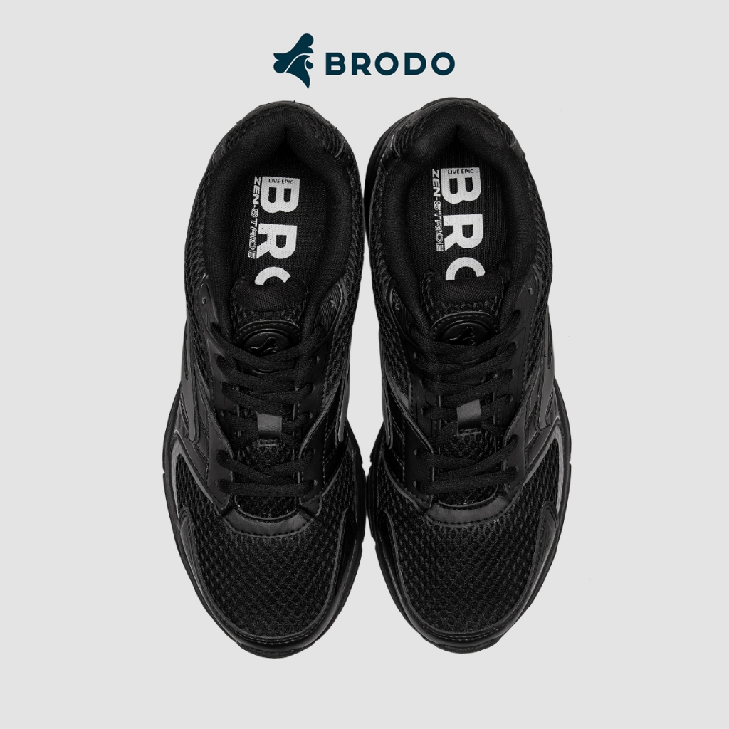 BRODO - Sneakers Ace Neptune Asphalt Black