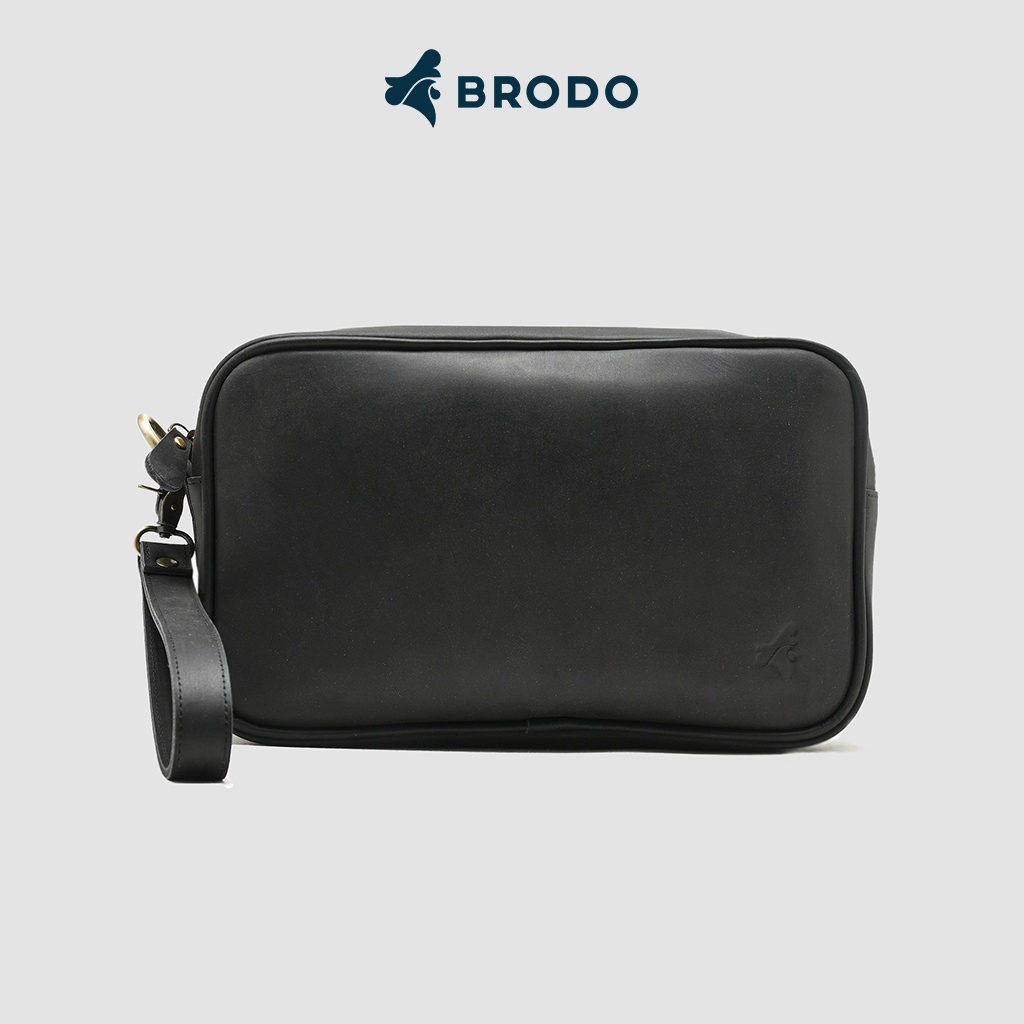 Setta Leather Pouch Black