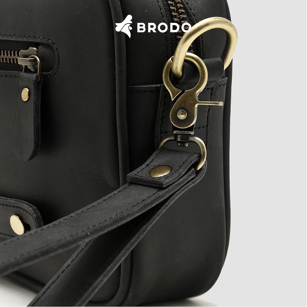 Setta Leather Pouch Black