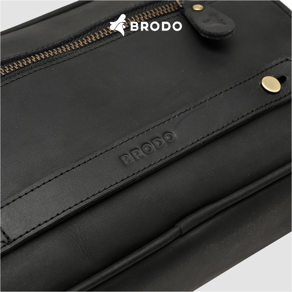 Setta Leather Pouch Black