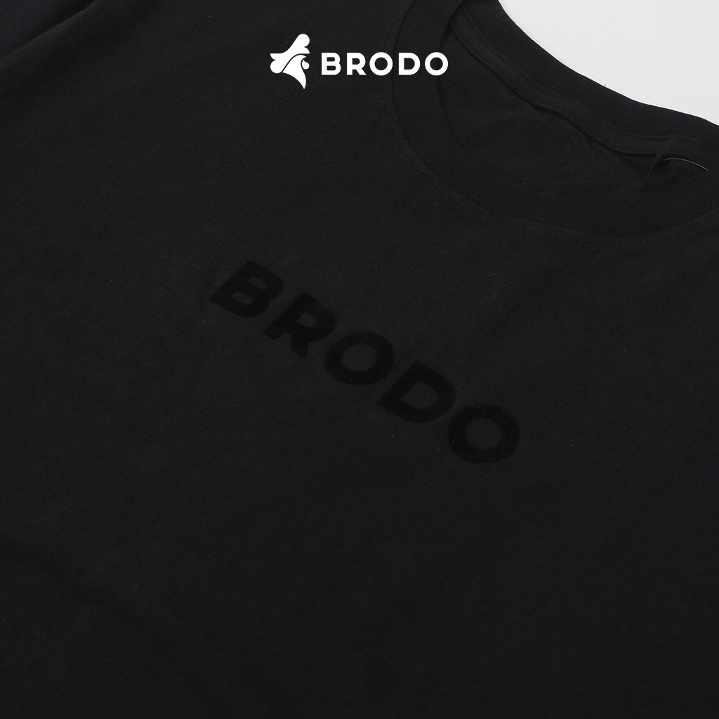 Brodo Flock Tees Black