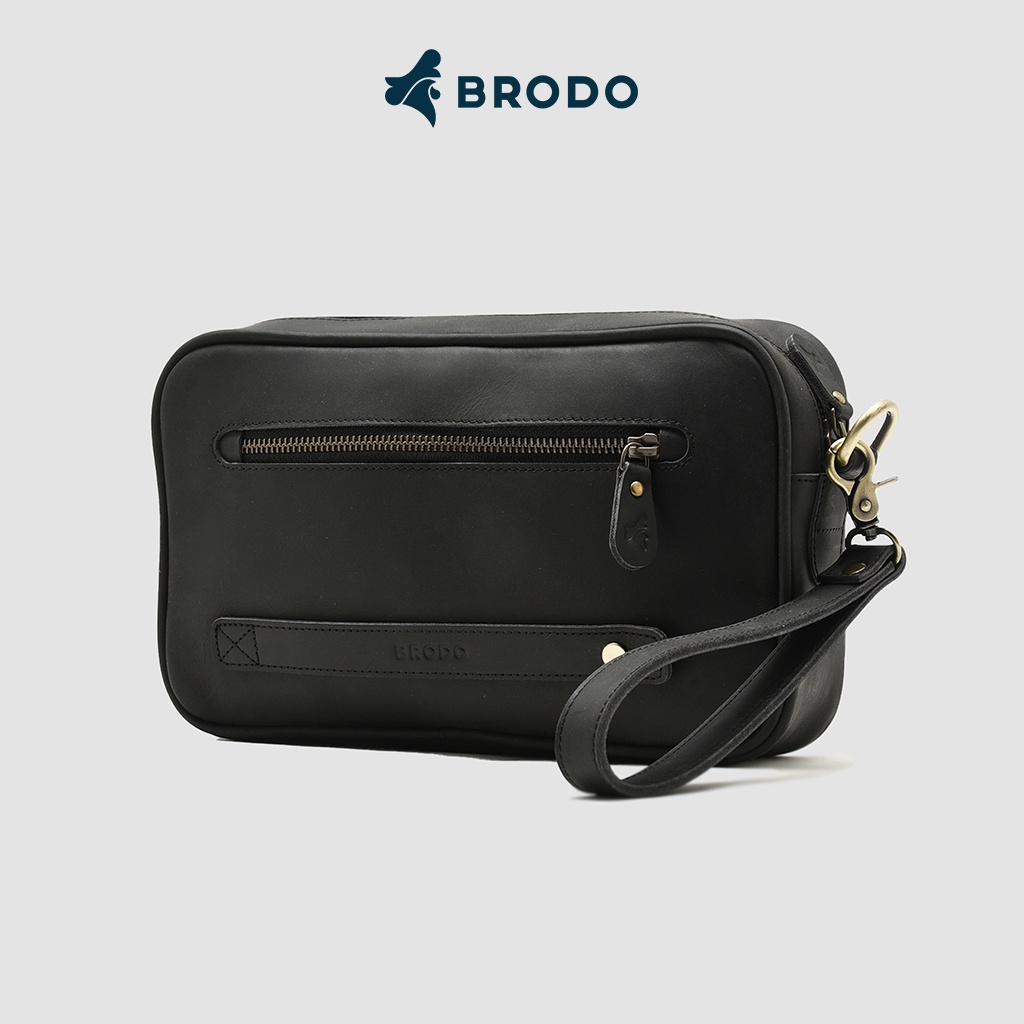 Setta Leather Pouch Black