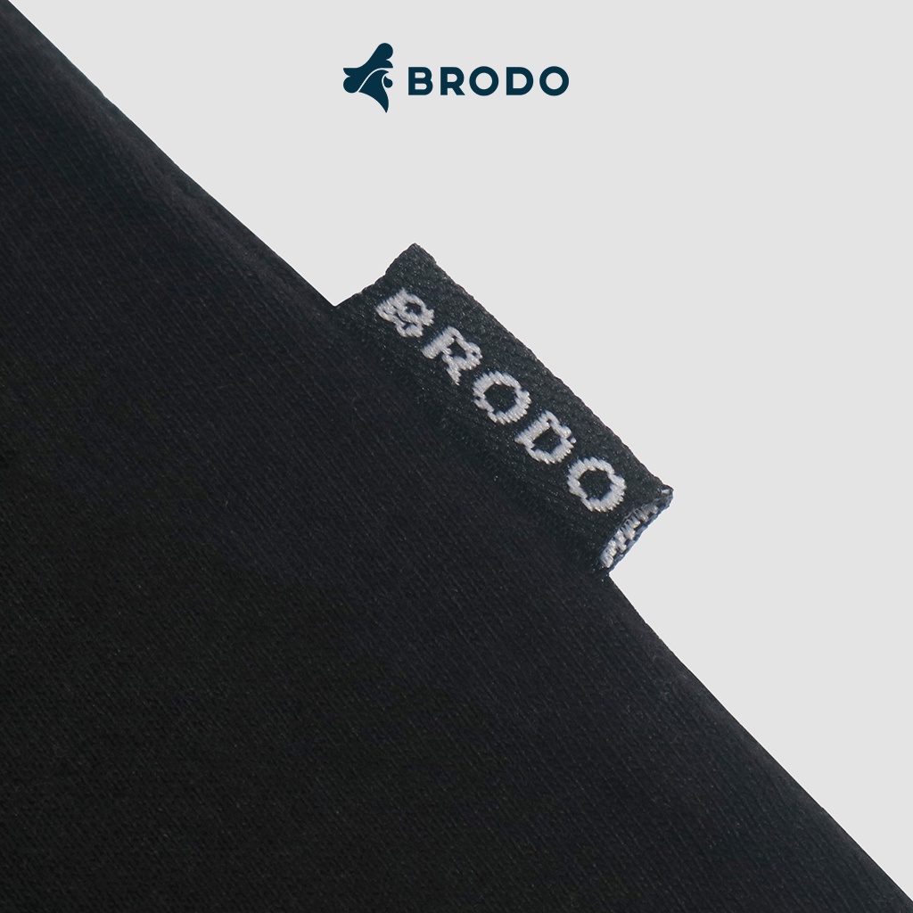 Brodo Flock Tees Black