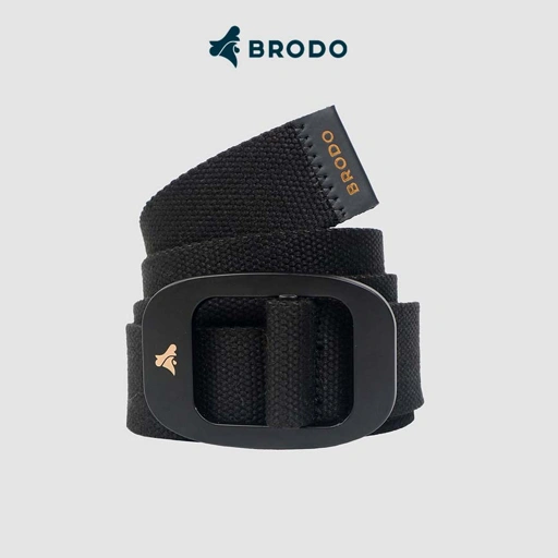 Image of Browe Logo Belt Black