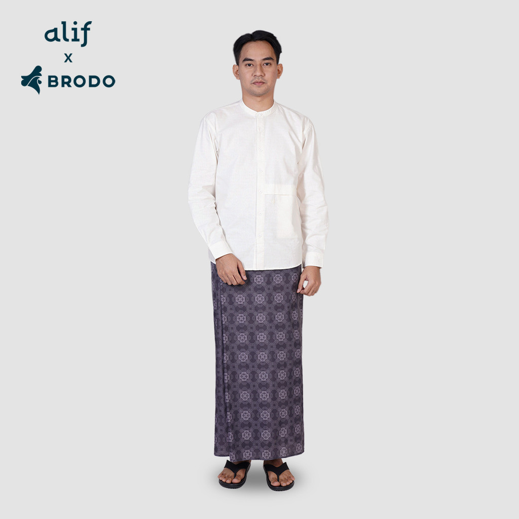 Tranquil Saroong Alif x Brodo Black