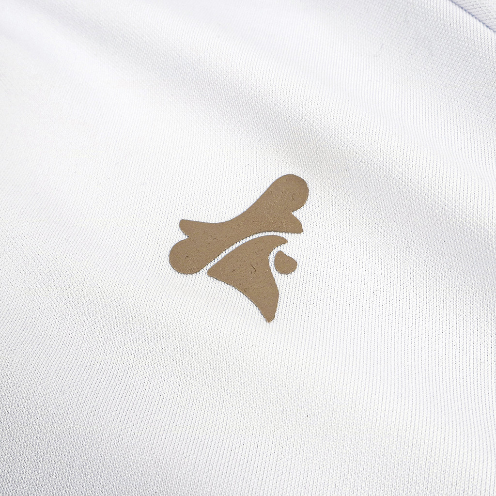Active Tecnico Polo Shirt White - Brown