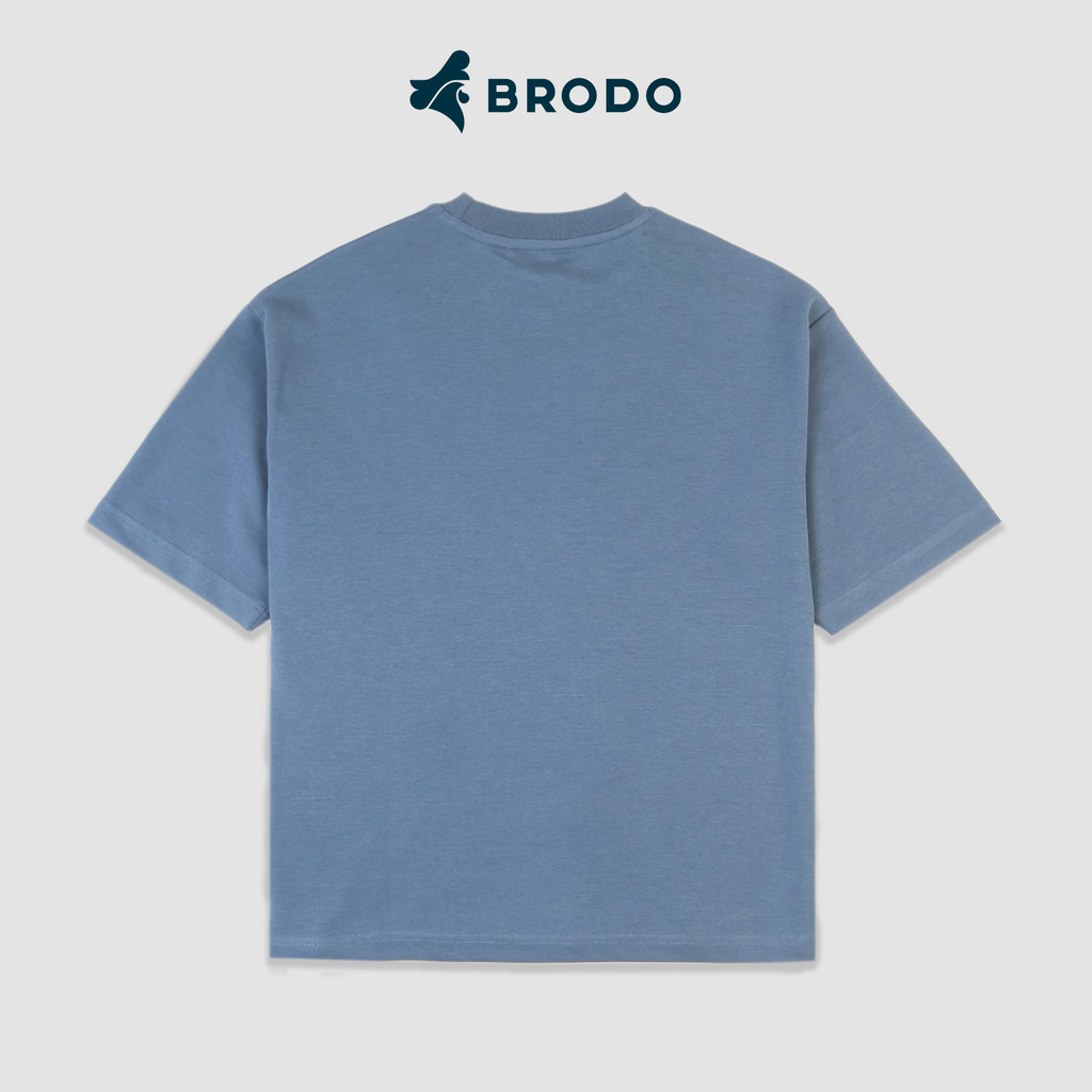 Vita Oversized Tees Steel Blue