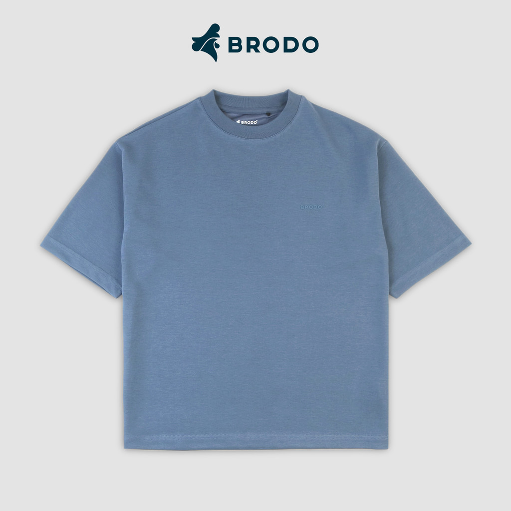 Vita Oversized Tees Steel Blue