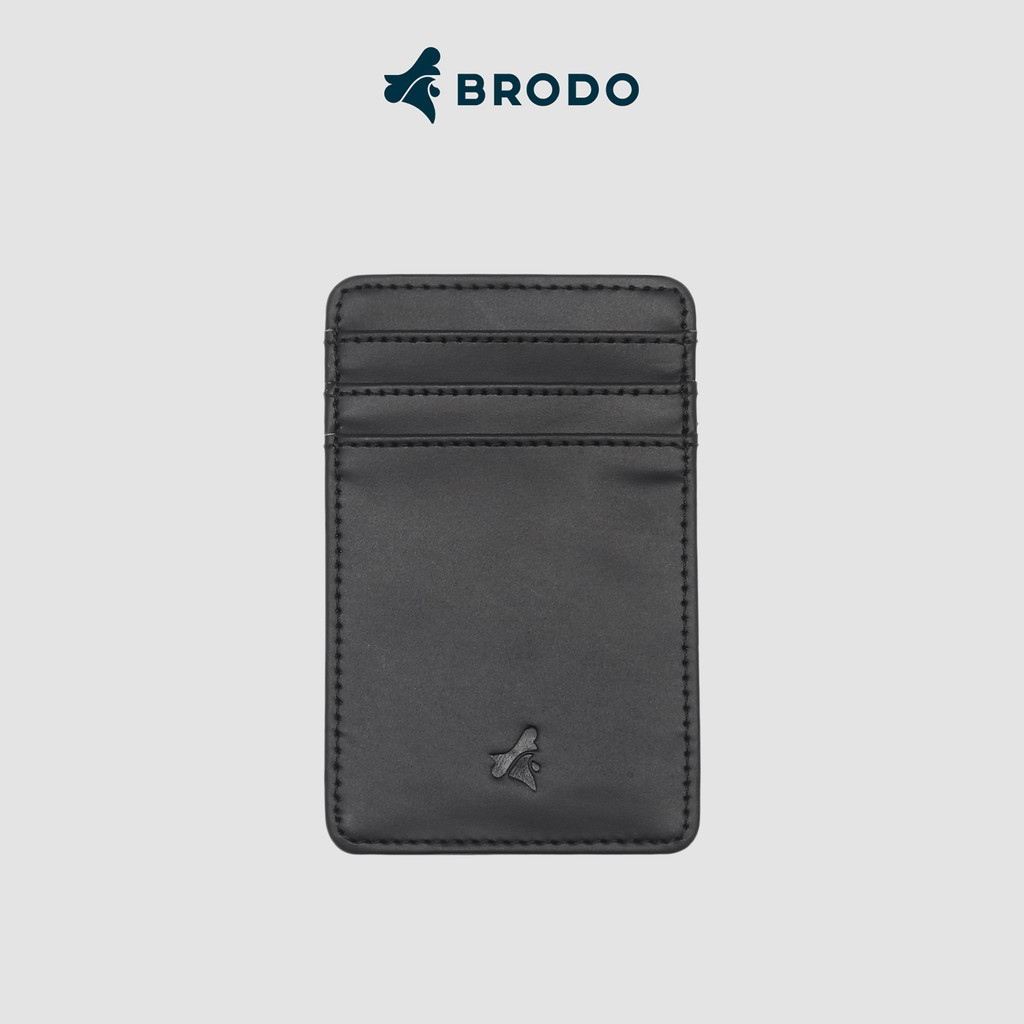 Topport Genuine Leather Wallet Black