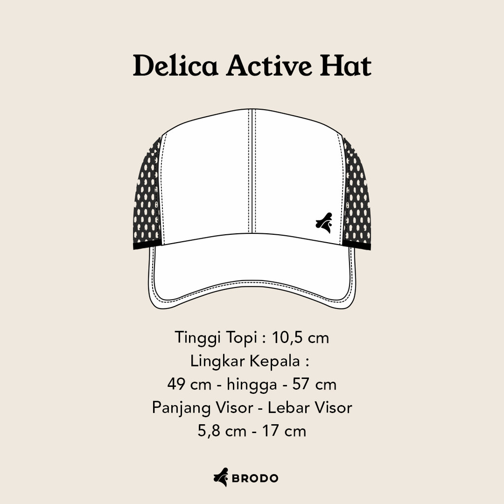 Delica Running Hat Navy
