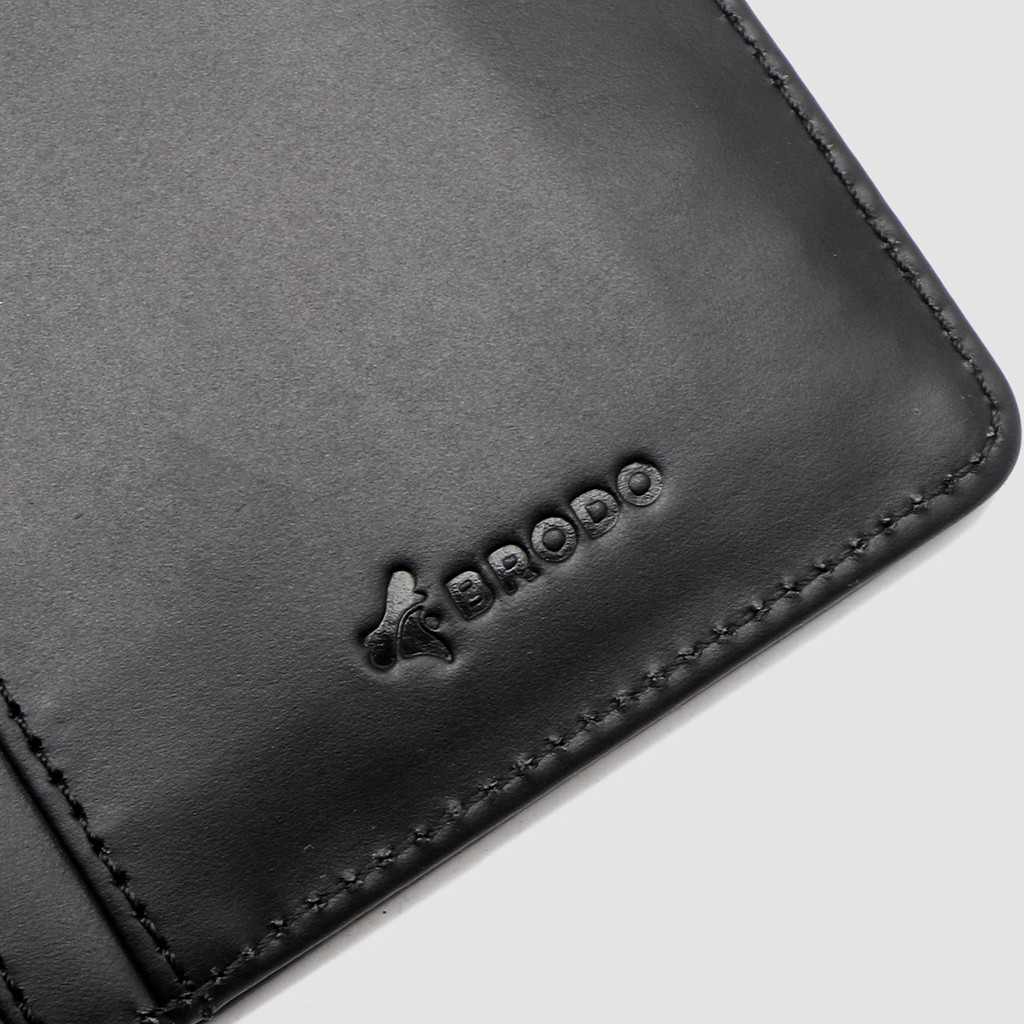 Topport Genuine Leather Wallet Black