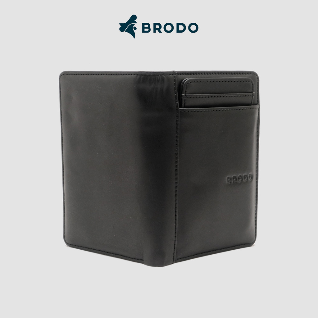 Topport Genuine Leather Wallet Black