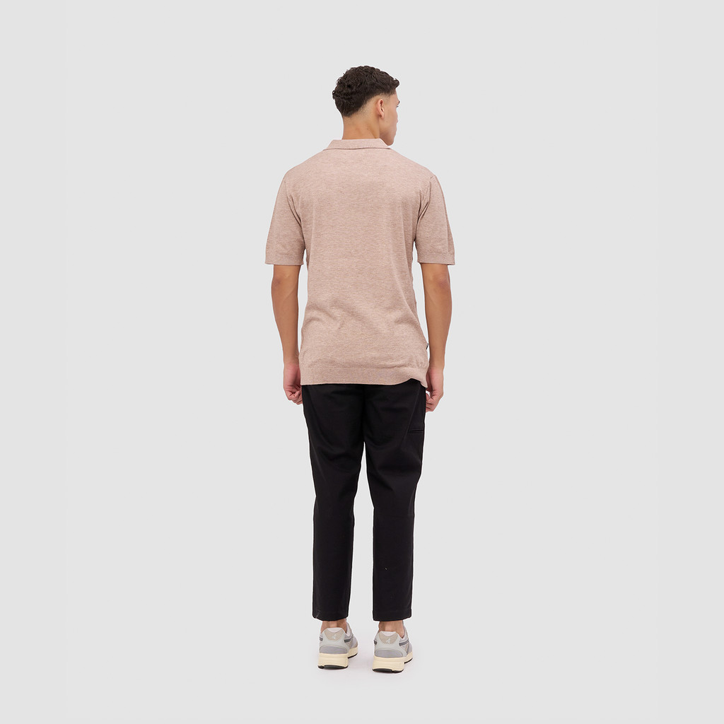 Broshirt Polo Knit Khaki