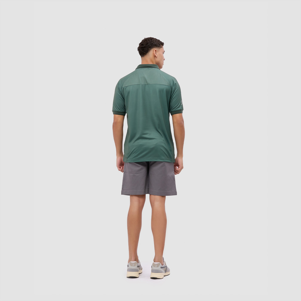 Active Tecnico Polo Shirt White - Olive