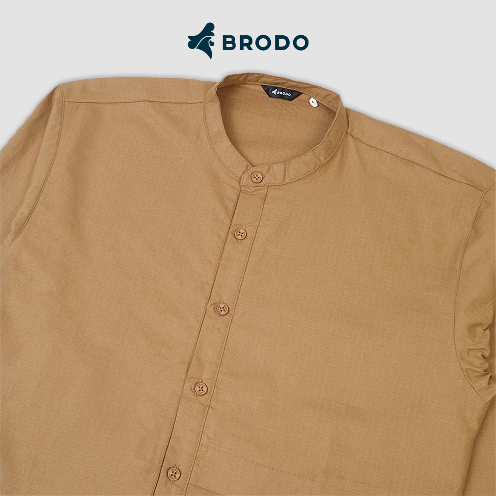 Broshirt Camicia Long Khaki