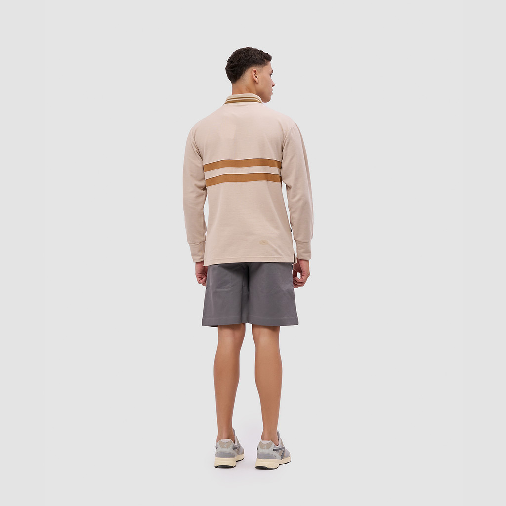 Line Court Polo Long Beige