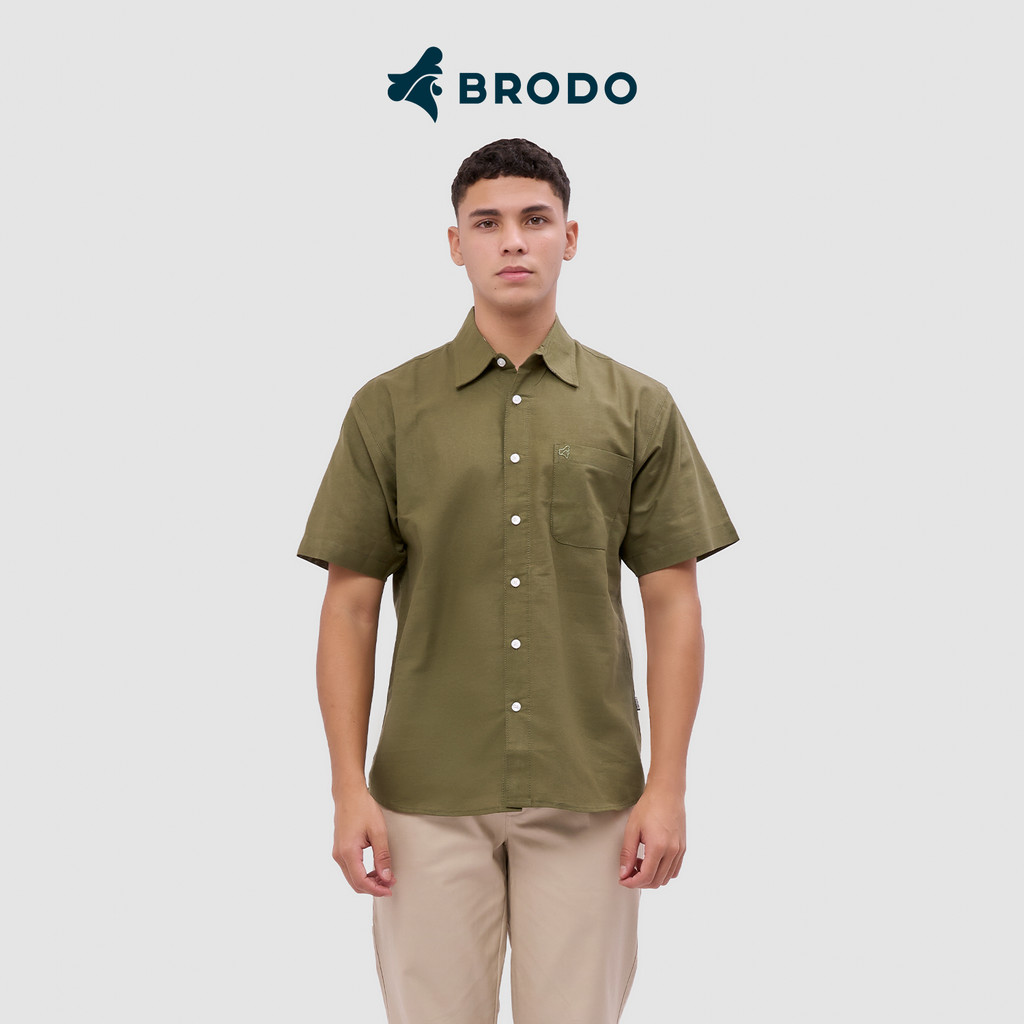 Broshirt Short Reguler Olive