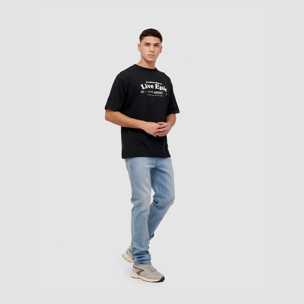 Time to Live Tees Black