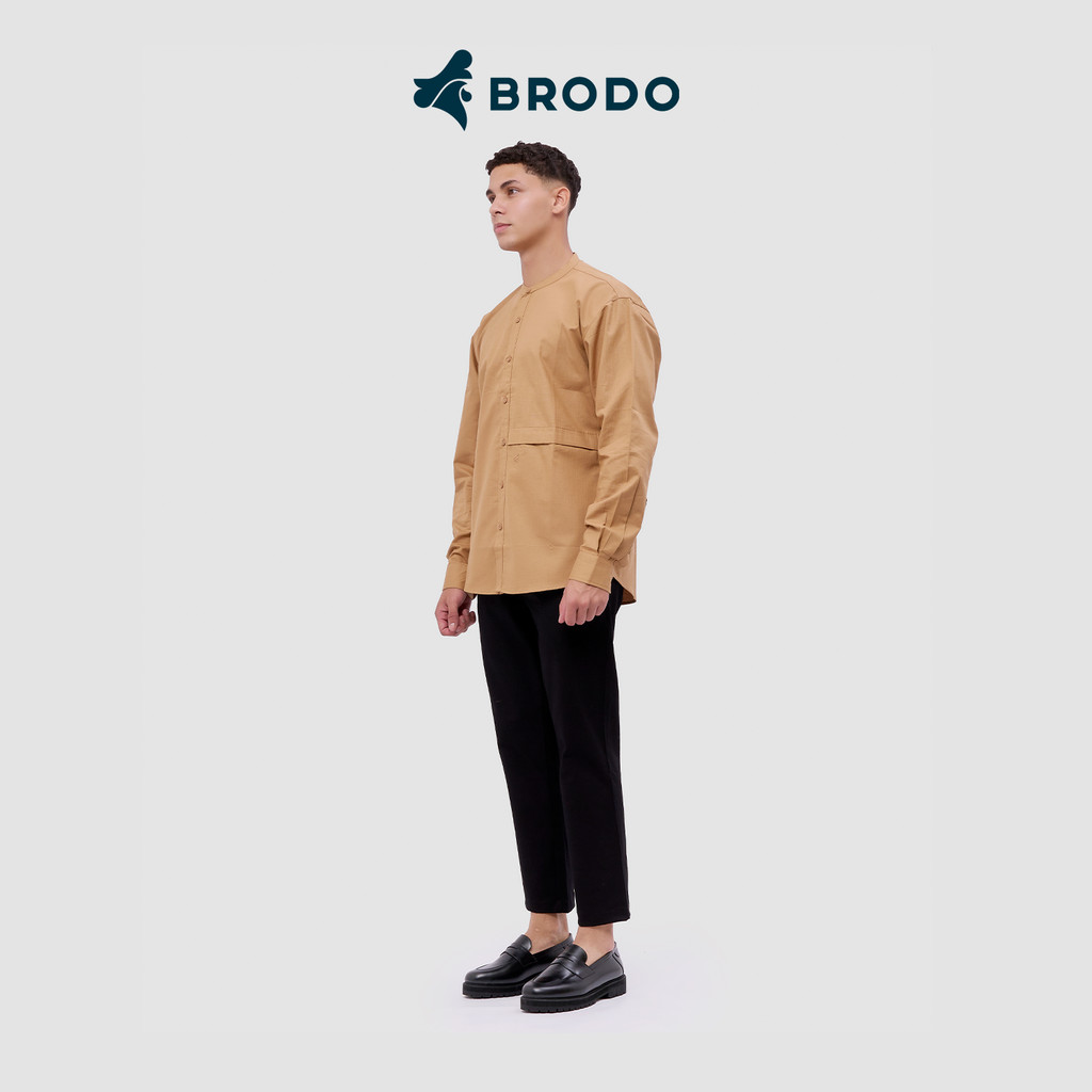 Broshirt Camicia Long Khaki