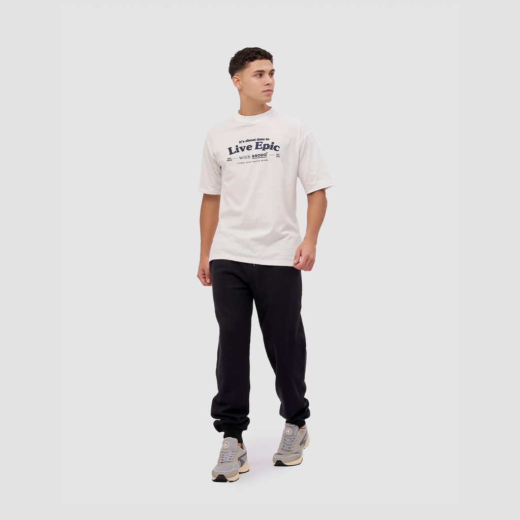 Time to Live Tees Off White