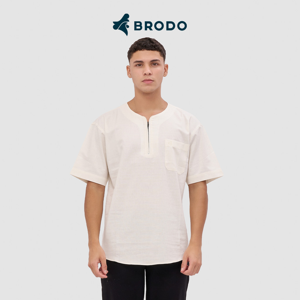 Broshirt Exito Short White